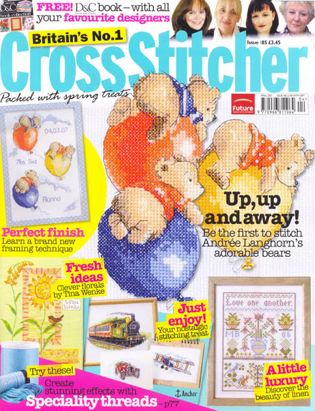 Cross Stitcher n. 185, Aprile 2007