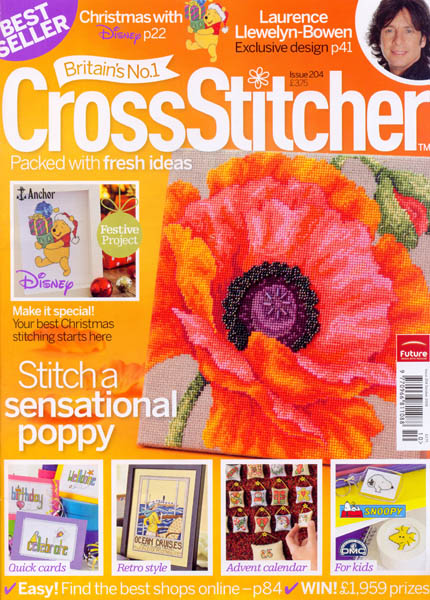 Cross Stitcher n. 204, Ottobre 2008