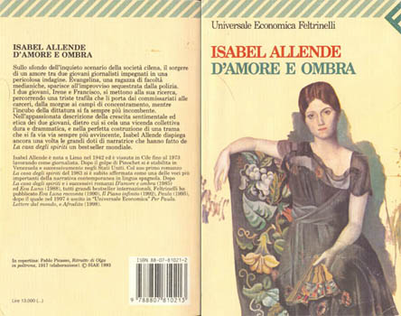 Isabel Allende: "D'amore e ombra"