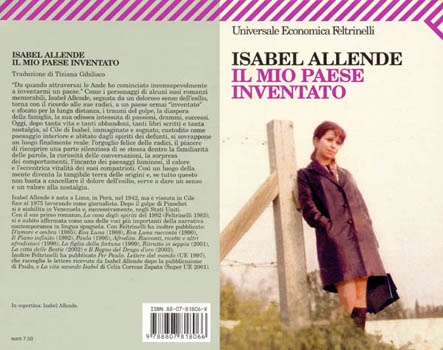 Isabel Allende: " Il Mio Paese Inventato"