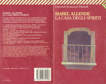 Isabel Allende: "La casa degli spiriti"