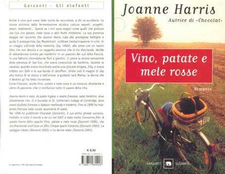 Joanne Harris: "Vino, patate e mele rosse"