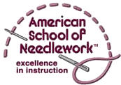 American School of Needlework logo