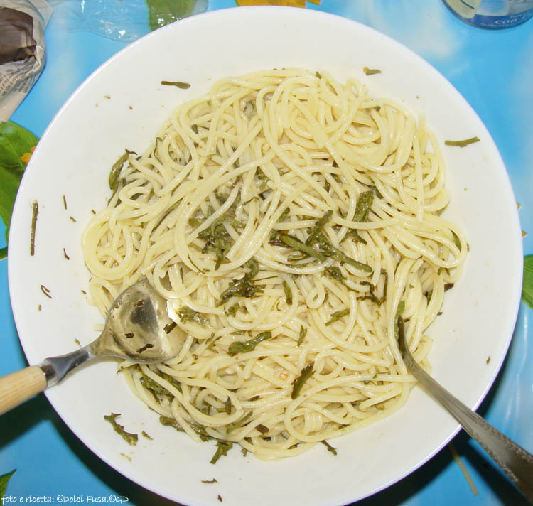 Spaghetti agli asparagi selvatici