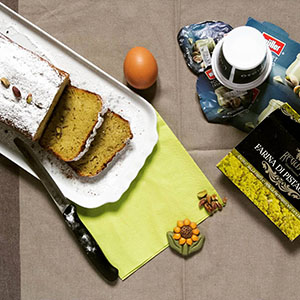 Plumcake al pistacchio