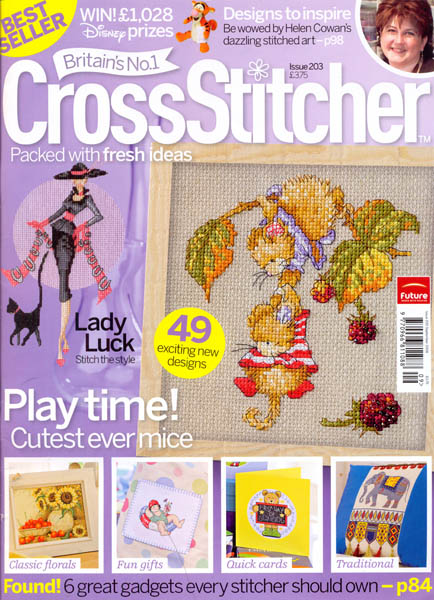 Cross Stitcher n. 203, Settembre 2008