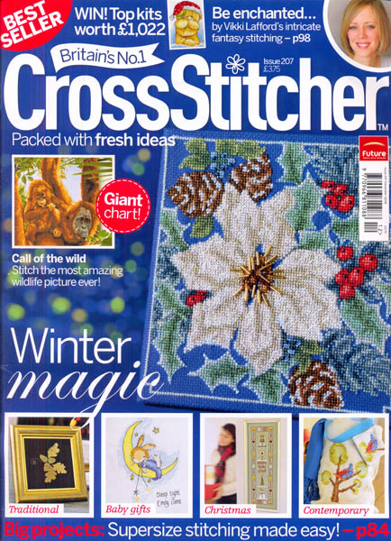 Cross Stitcher n. 207, Dicembre 2008