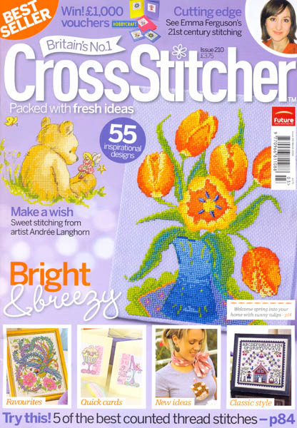Cross Stitcher n. 210, Marzo 2009